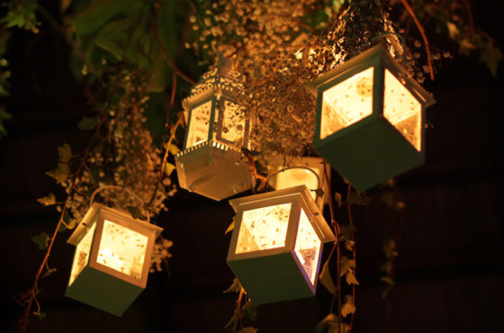 Decoración de bodas con faroles