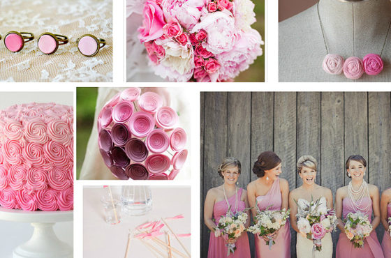 Estilo ombré, degradado o en degradé en las bodas
